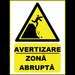 Placuta pentru zona abrupta